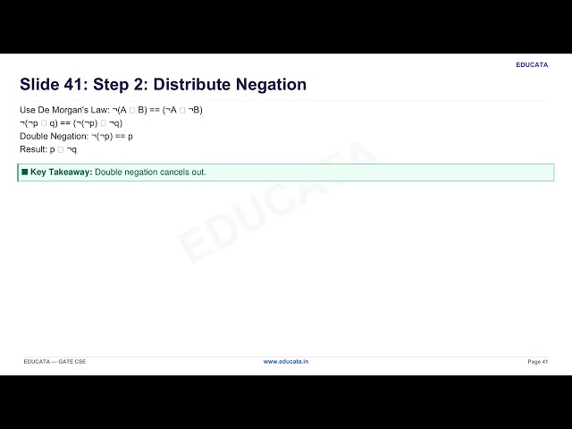 Episode 27: Mathematical Logic: Logical Equivalences, Tautologies & Contradictions | GATE CSE
