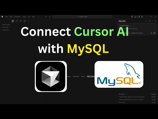 How to Connect Cursor AI With MySQL Database | Run SQL Queries