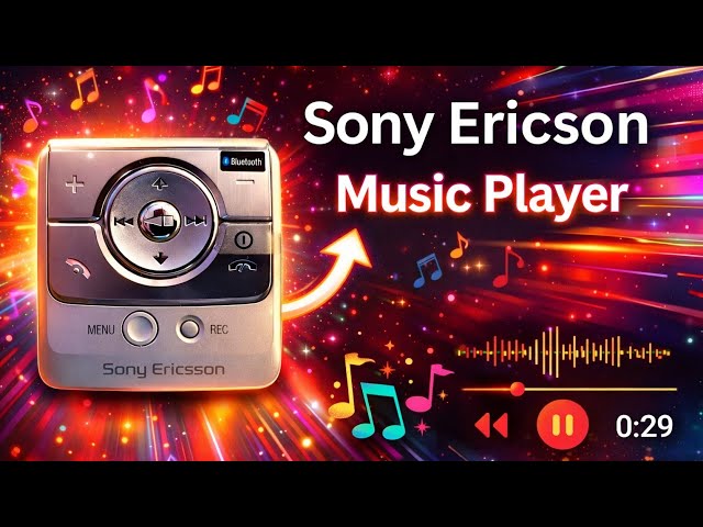 Old Sony Ericsson Bluetooth Mp3 🎧🎵 #vintage #retro #gadgets #oldgadgets #mp3player