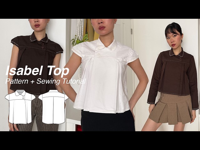how to sew the cutest pinterest top | Isabel Sewing Tutorial