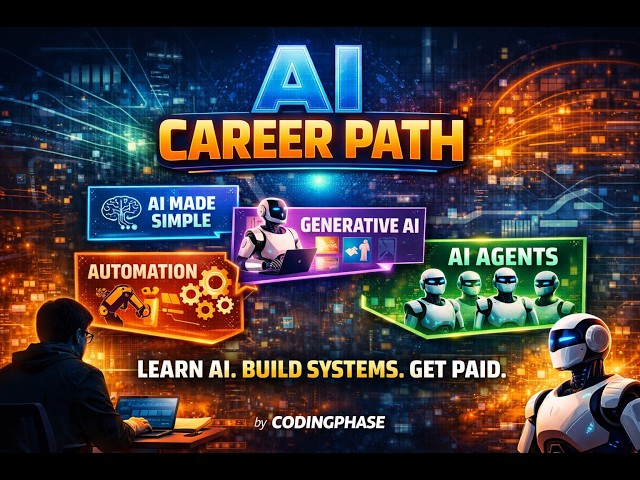 New Ai Automations Career Path Launching Today PLUS First COURSE FREE!!!!