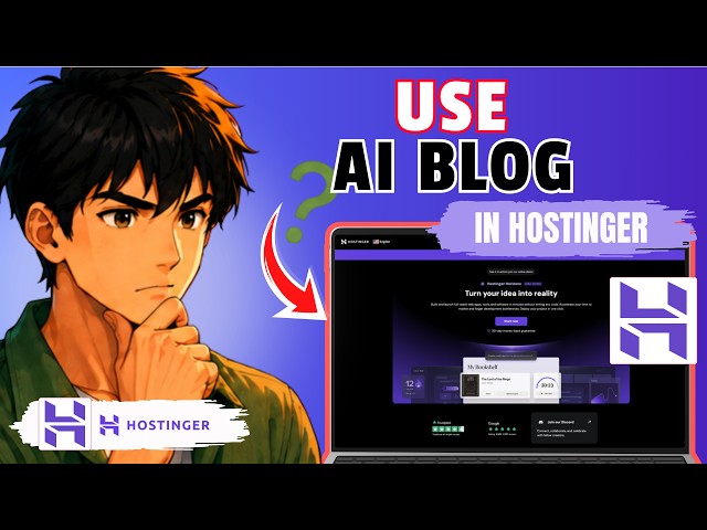 How to Use AI Blog Generator in Hostinger Website (Full Guide 2026)
