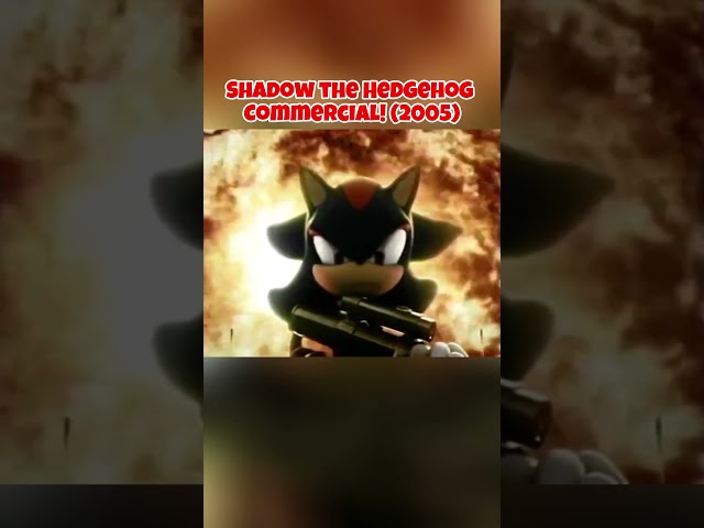 Shadow the Hedgehog Commercial! (2005) #fyp #sonic #shorts