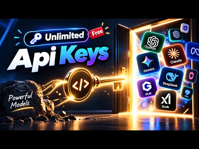 FREE AI API KEYS! | GPT, Claude & More (2026)