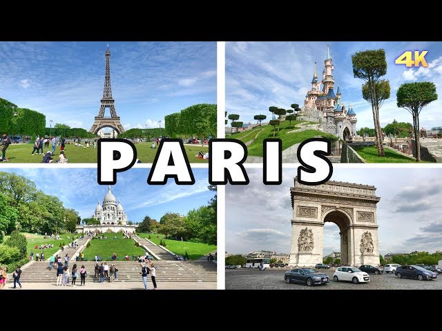 PARIS - FRANCE , BEST OF PARIS 4K