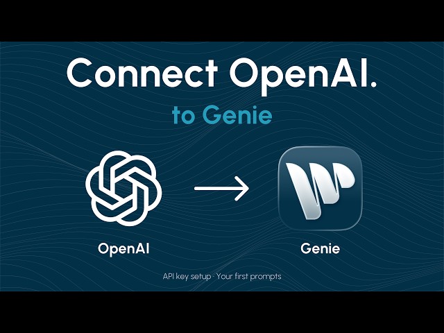 Setup an AI Provider on Genie