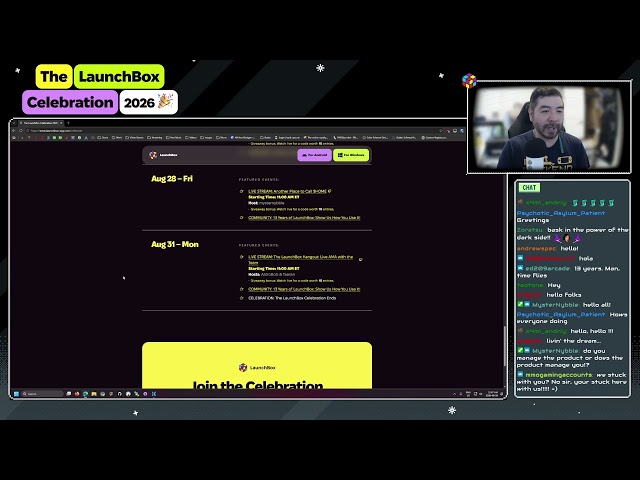 Livestream: Setting Up LaunchBox From Scratch in 2026!