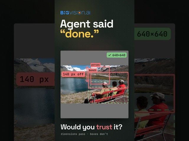Your Agent Says the Dataset Is Ready. Would You Trust It?