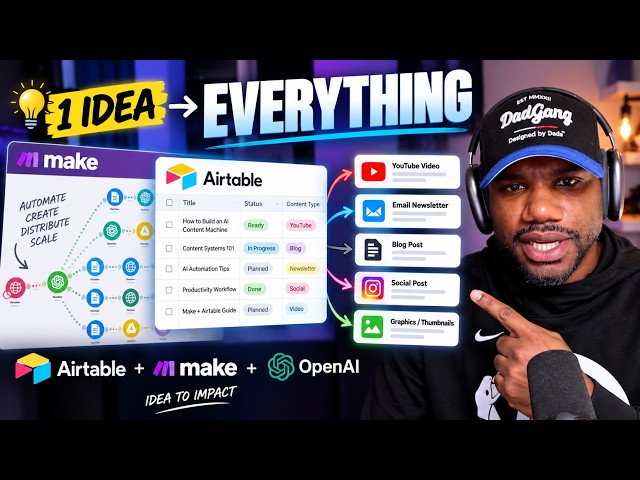 How I Automate My Entire Content Workflow with Airtable + Make.com