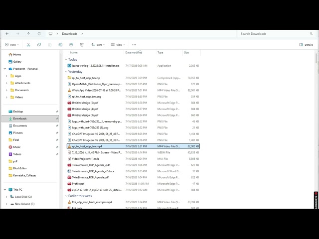 Raspberry Pi UDP TwinSimulate Tutorial