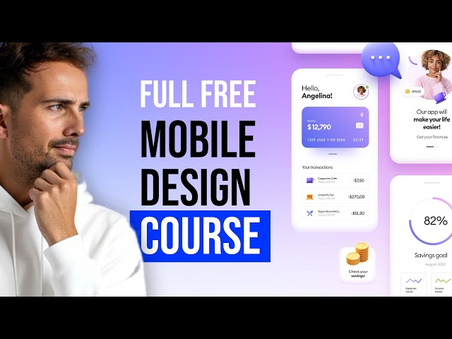 FULL UI Design Mobile Apps Course