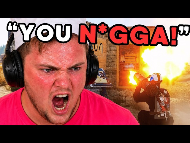 Online Raiding RACIST Rust Streamer Team (ft. Epic)