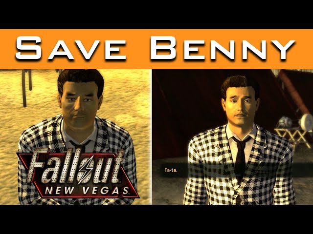 Fallout New Vegas - What Happens If You SAVE BENNY???