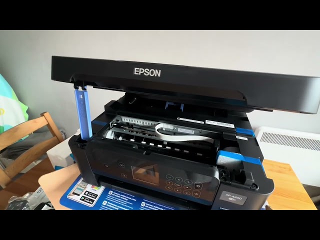 Epson XP-4200 Unboxing & Complete Setup | Cartridge Install & Print Head Alignment