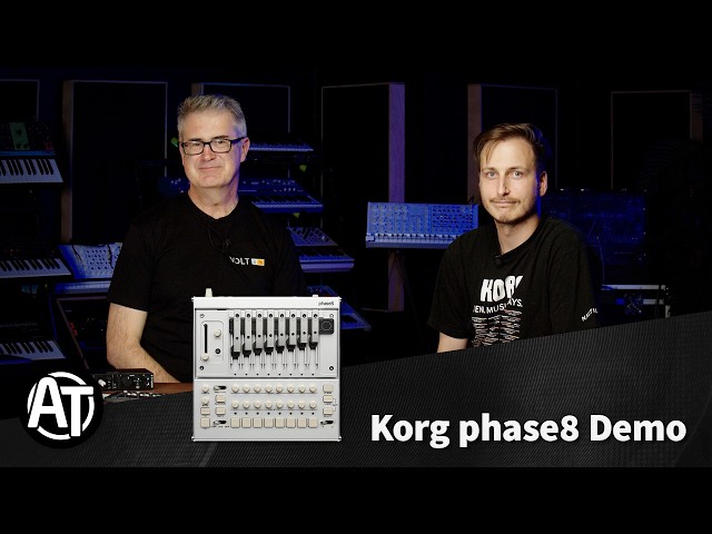 Korg phase8 8-Voice Acoustic Synthesizer | First Look & Sound Demo
