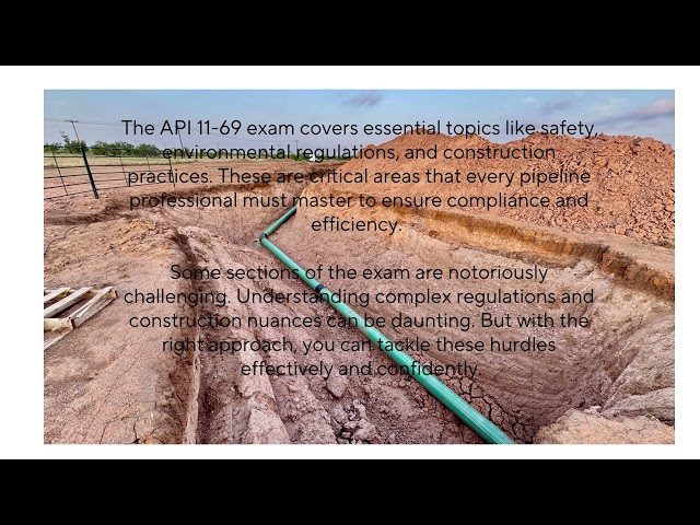 API 1169 Practice Exam Cover