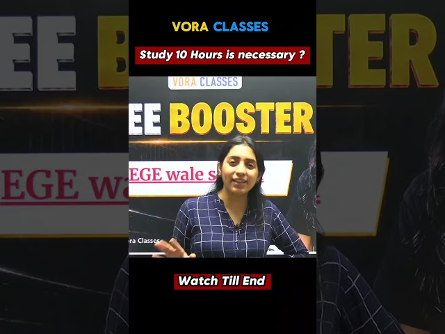 kya 10 hours padna zaroori h? #jee #neet #cbse