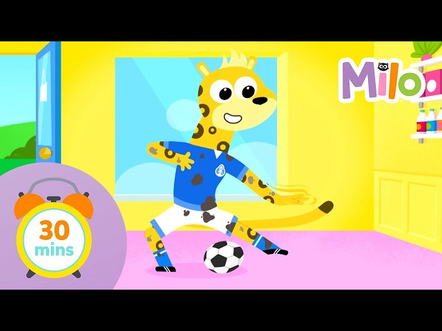 MILO THE FOOTBALLER ⚽️ | Milo | 35' Compilation