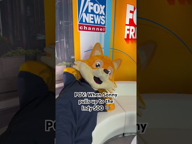 Sonny takes over the Indy 500 #shorts #indy500 #foxnews