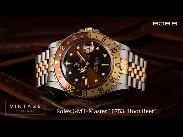 Vintage Rolex GMT-Master 16753 "Root Beer" - Vintage of the Week Episode 38 | Bob's Watches