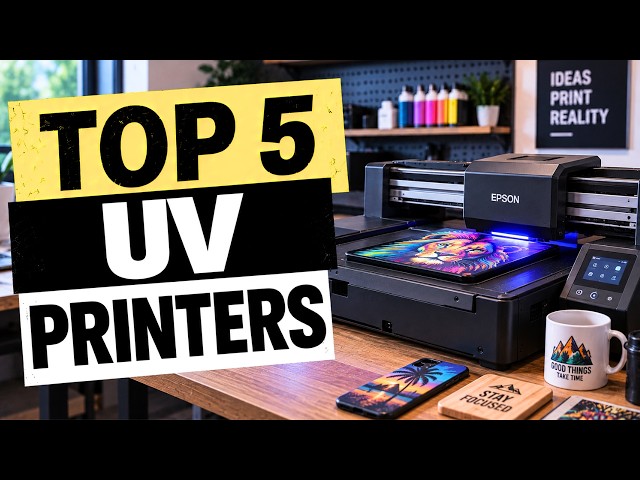 Top 5 BEST UV Printers in (2026) Don't BUY Until you Watch This!