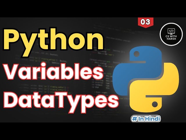 Python for Beginners: Variables & Data Types Explained in 5 Minutes #pythontutorial 