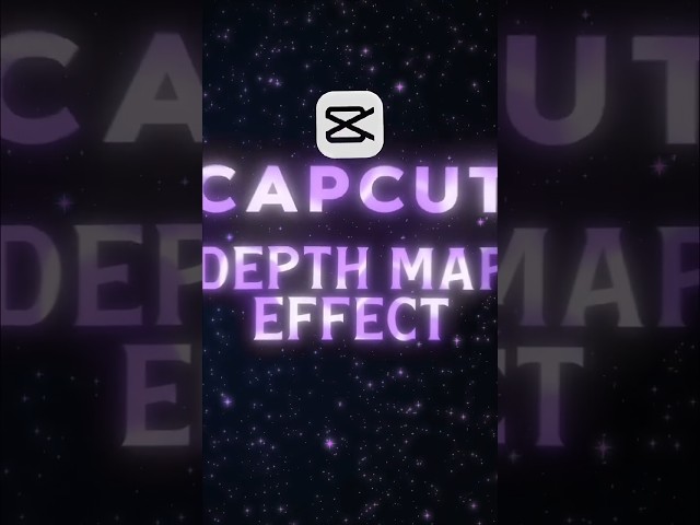 CapCut Depth Map Effect Tutorial 🔥 | Easy Depth Effect #shorts #capcuttutorial
