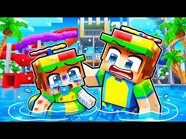 Baby Johnny Has An ACCIDENT At The WATERPARK...