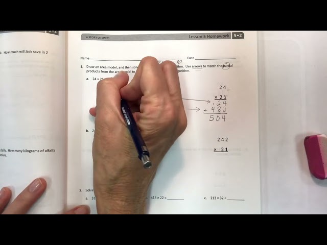 Eureka math grade 5 module 2 lesson 5 homework