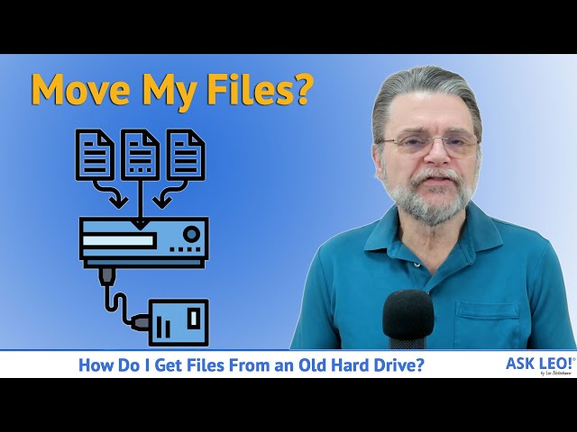 How Do I Get Files From an Old Hard Drive?