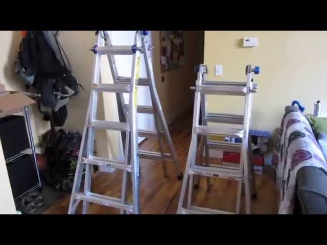 Werner MT-22 and MT-17 Ladder (Storage and Portability)