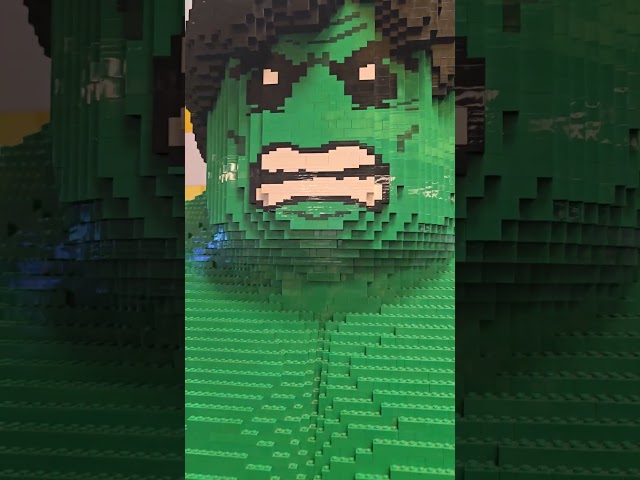 This Lego Hulk is massive
