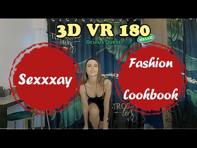 Lookbook Series | Colorful sexy fashion - VR 180 by 3D insta360 Evo