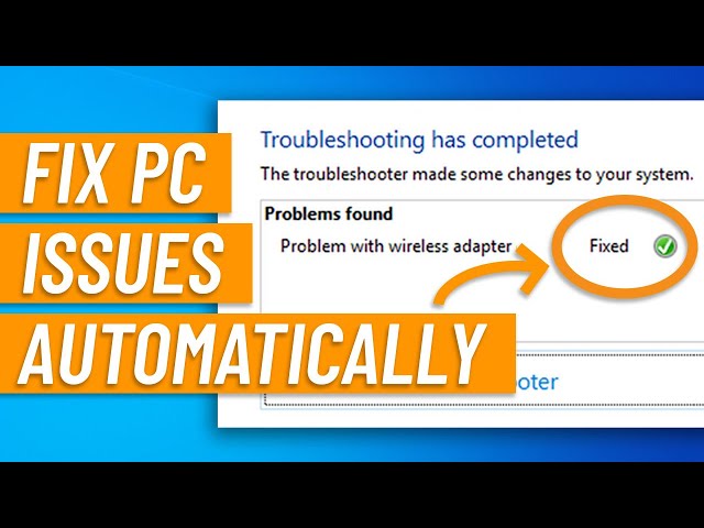 Fix Windows 10 problems automatically with a few clicks!