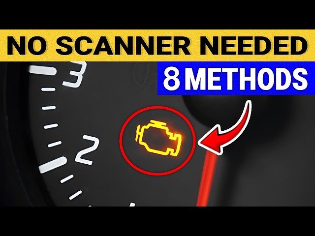 How to Turn Off Check Engine Light WITHOUT Scanner (8 FREE Methods That Actually Work!)