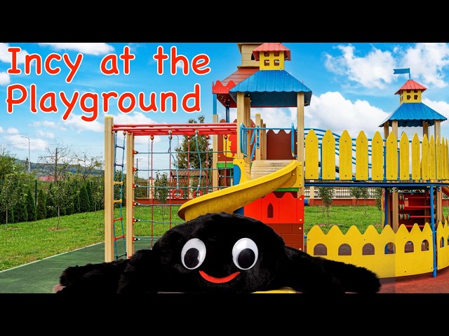 Incy Wincy Spider goes to the playground! Sing along to his song with Vicky Arlidge.