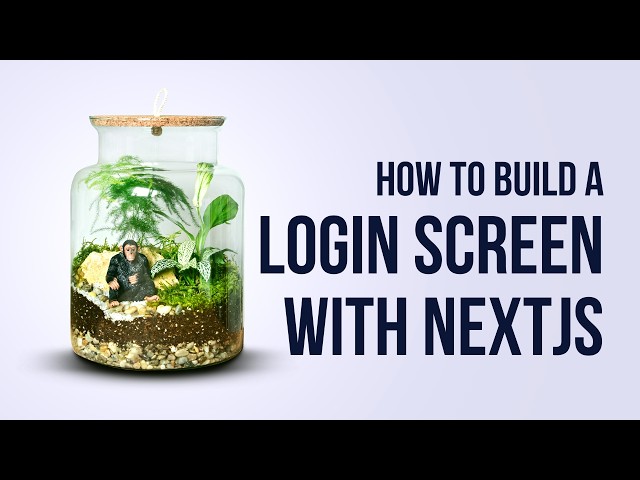 Build a STUNNING Login Page in Next.js & Tailwind CSS