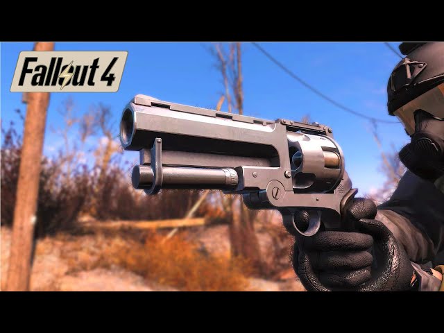Fallout 4's BIGGEST revolver mod? | Fallout 4 Mods PC XBOX |
