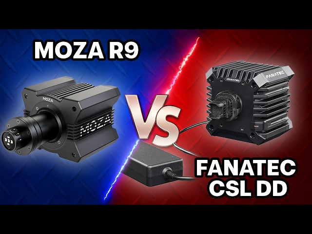 Fanatec CSL DD vs Moza R9: The Ultimate Comparison