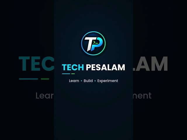 Welcome to Tech Pesalam 🚀 | #learn • #build • #experiment