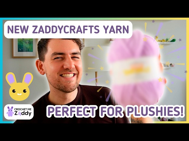 Revealing our NEWEST PLUSH YARN ✨ Crocheters are going to LOVE it ✨ Zaddycrafts yarns