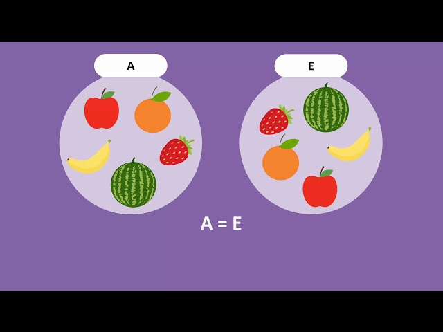Equal and Equivalent Sets