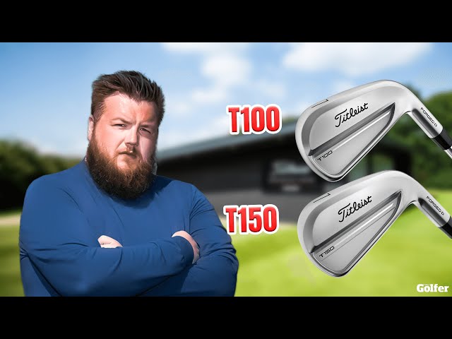 NEW 2025 Titleist Irons: Titleist T100 and Titleist T150 Low-Handicap Iron Fitting