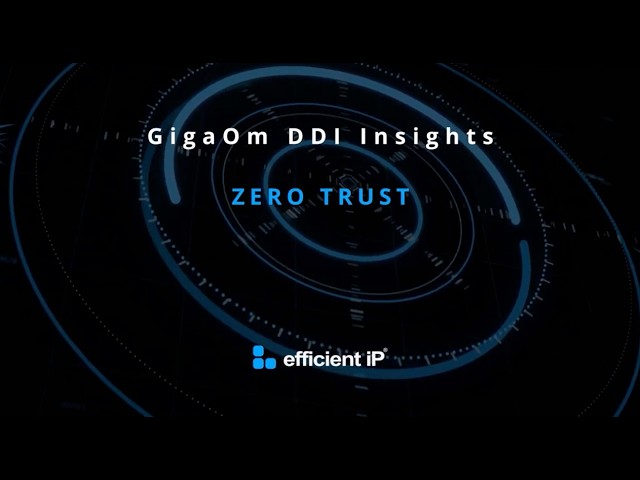 Zero Trust : How DDI Serves as a First Line of Defense