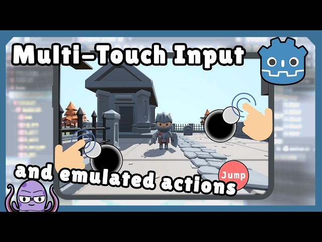 Multi-Touch Input and Simulated Actions in Godot 4
