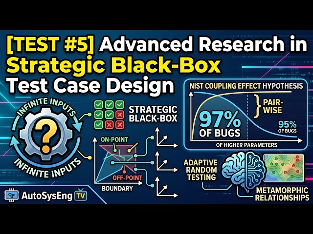 [TEST #5] Advanced Research in Strategic Black-Box Test Case Design