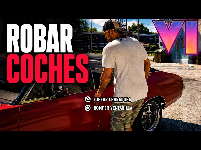 GTA 6 va a CAMBIAR cómo ROBAMOS COCHES