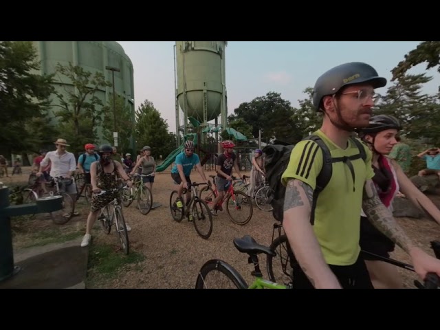 VR180 3D PDX Pedalpalooza Bikeplay 2021 Portland Bikers