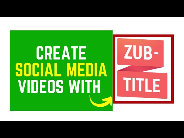 Zubtitle Review – How to Create Awesome Social Media Videos Like Gary Vee Using Zubtitle