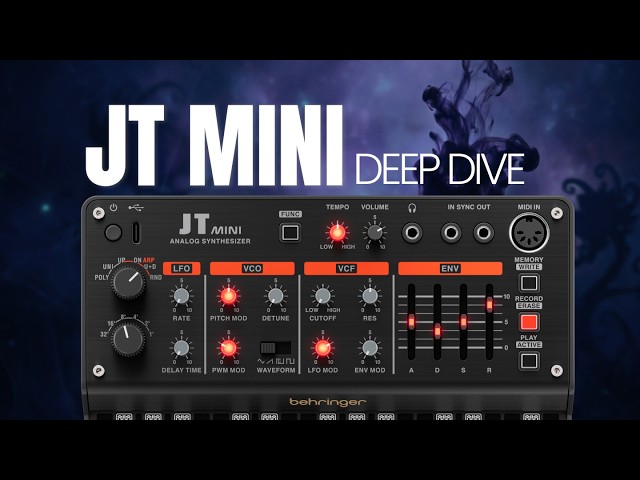 The JT MINI by Behringer Deep Dive tutorial guide